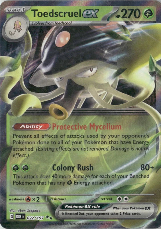 Toedscruel ex - SV03: Obsidian Flames