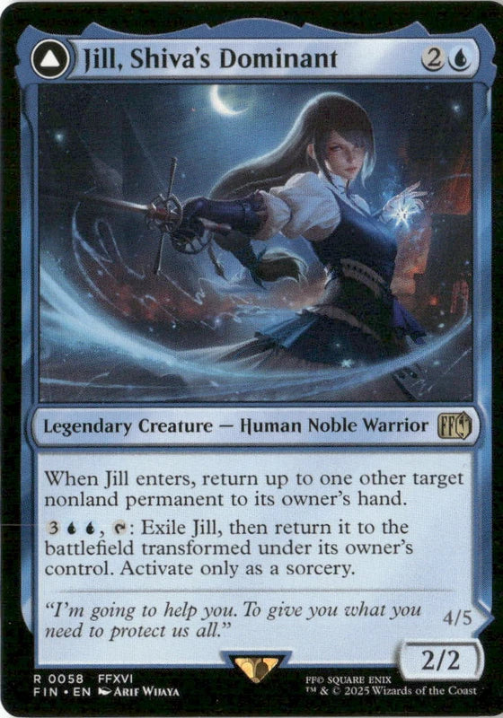 Jill, Shiva's Dominant - FINAL FANTASY