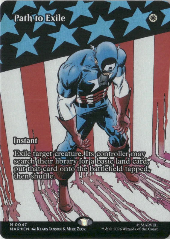 Scan Image | Path to Exile (Borderless) (0047) - Marvel Universe Eternal-Legal | [2E504200]