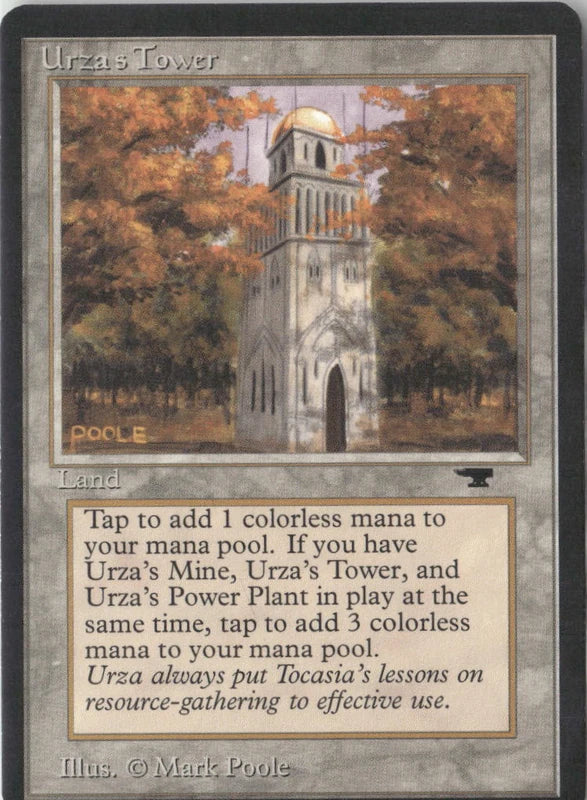 Scan Image | Urza's Tower (Forest) - Antiquities | [9EEDF369]
