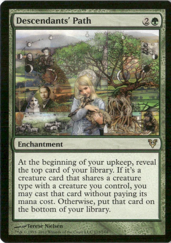 Scan Image | Descendants' Path - Avacyn Restored | [D2631B80]