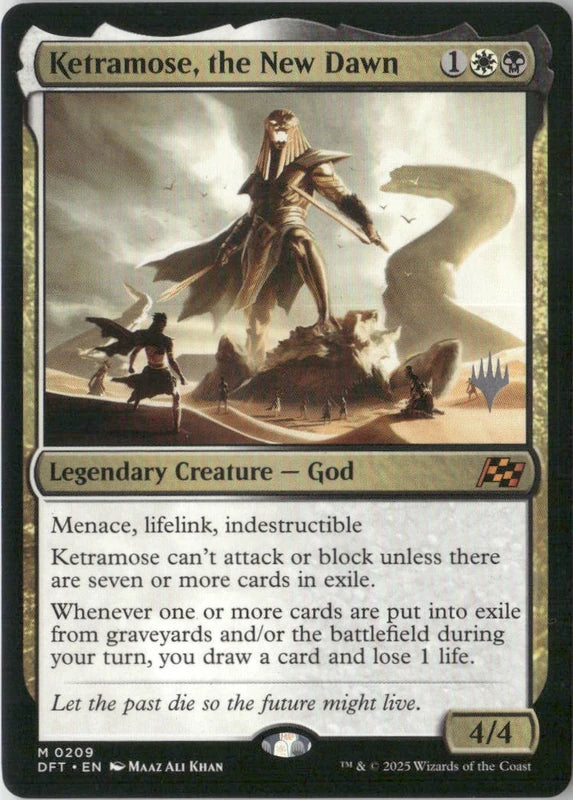 Scan Image | Ketramose, the New Dawn - Aetherdrift | [B4C40130]