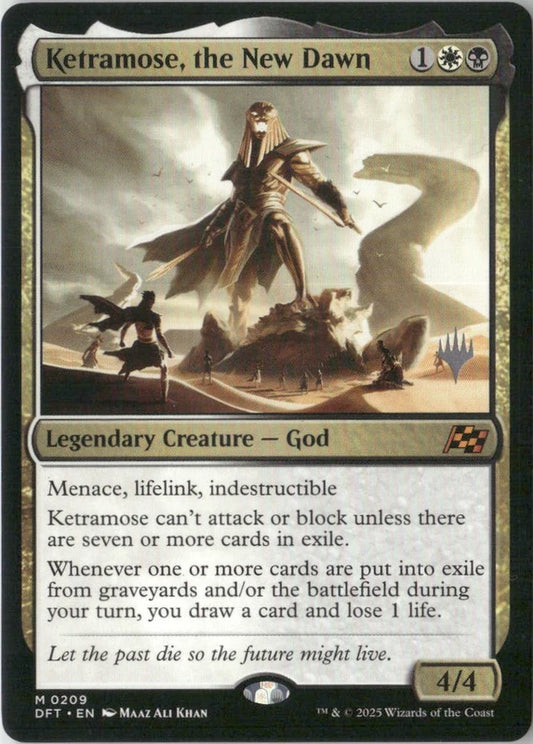 Scan Image | Ketramose, the New Dawn - Aetherdrift | [B4C40130]
