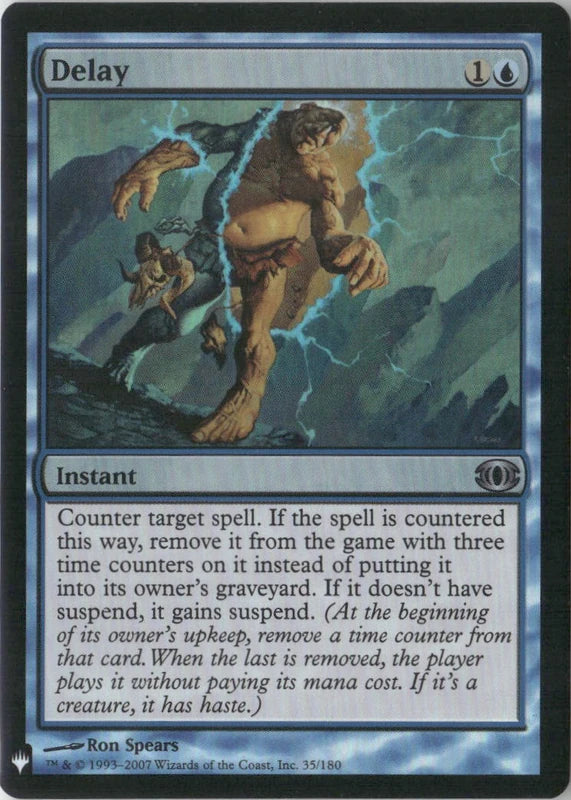 Scan Image | Delay - The List Reprints | [0668FE23]