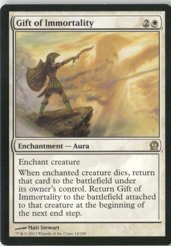 Scan Image | Gift of Immortality - Theros | [685460AD]