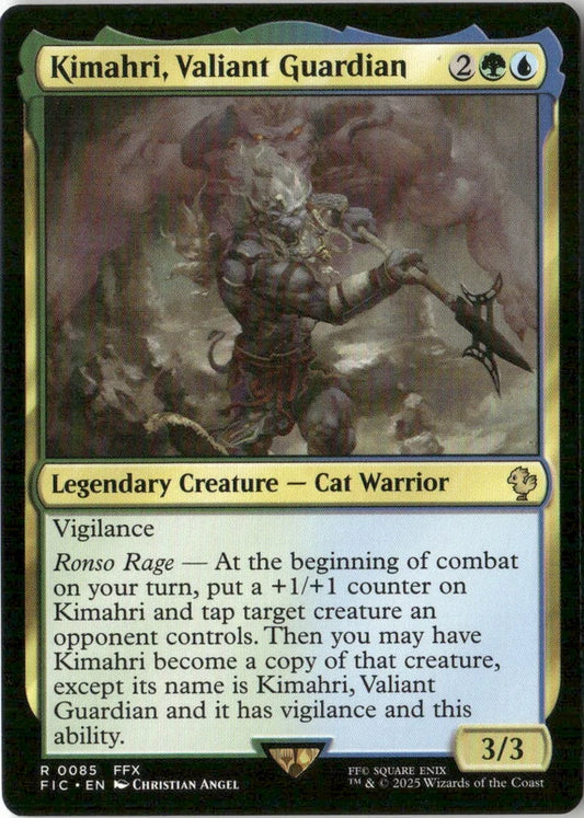 Kimahri, Valiant Guardian - Commander: FINAL FANTASY