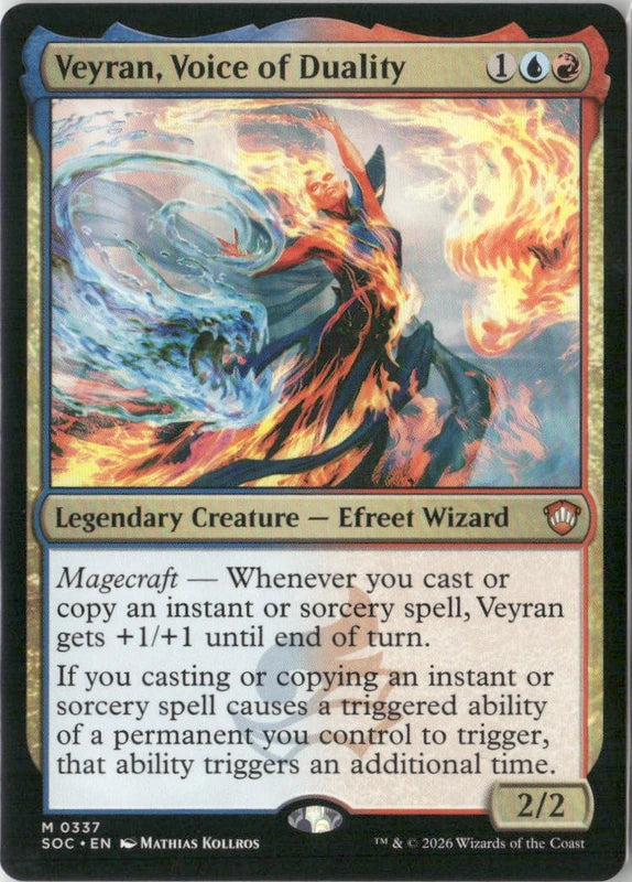 Scan Image | Veyran, Voice of Duality - Commander: Secrets of Strixhaven | [F0823977]