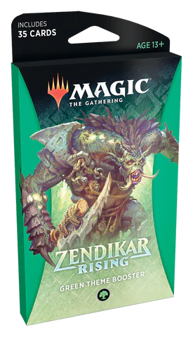 Magic the Gathering - Zendikar Rising Green Theme Booster Pack