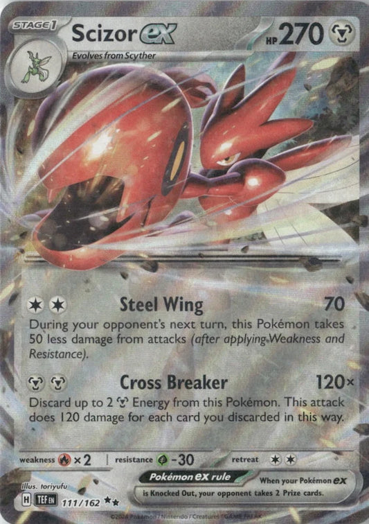 Scizor ex - 111/162 - SV05: Temporal Forces