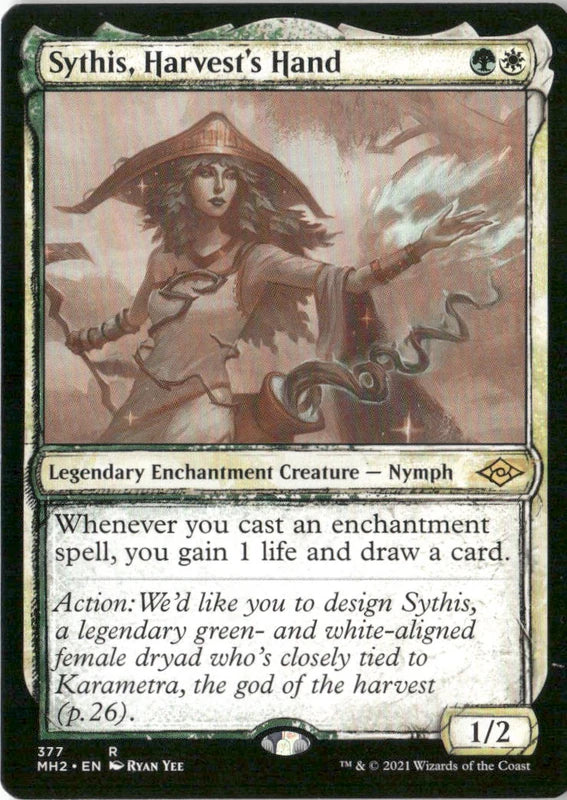 Scan Image | Sythis, Harvest's Hand (Showcase) - Modern Horizons 2 | [7BC66F43]