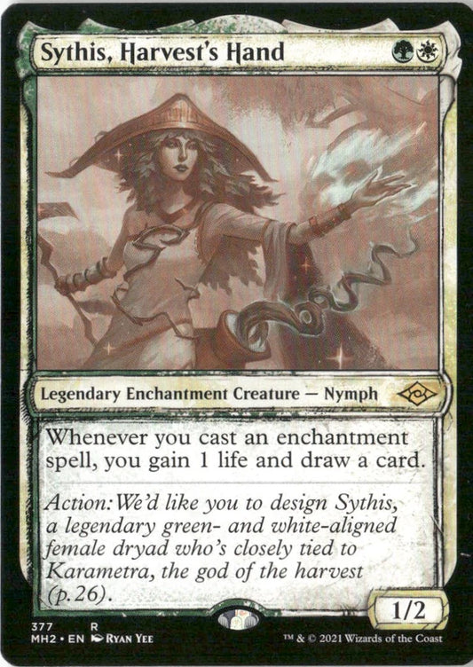 Scan Image | Sythis, Harvest's Hand (Showcase) - Modern Horizons 2 | [7BC66F43]