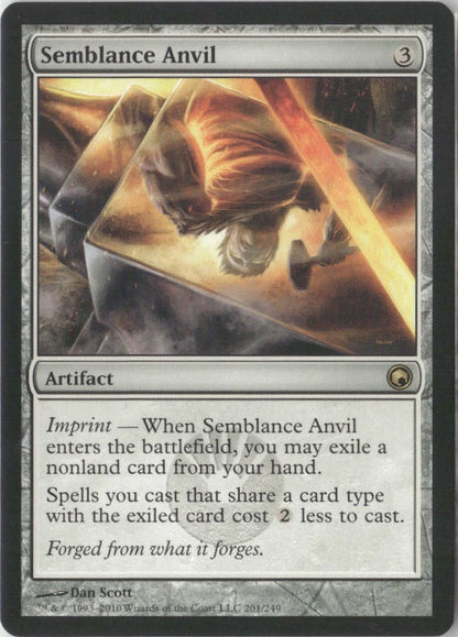Scan Image | Semblance Anvil - Scars of Mirrodin | [6F7F6D5C]