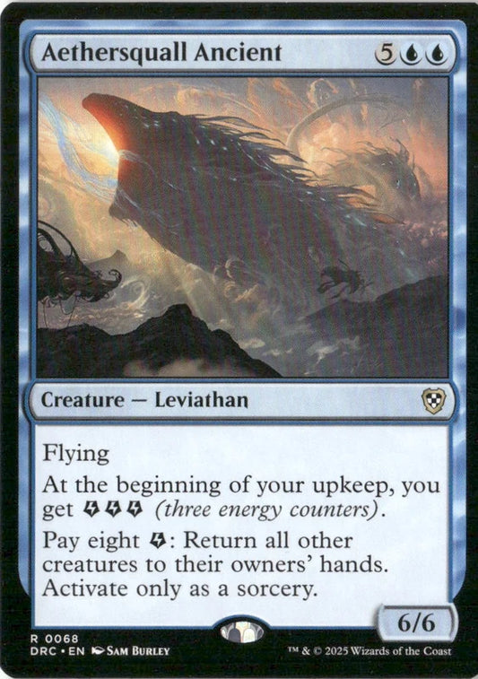 Aethersquall Ancient - Commander: Aetherdrift
