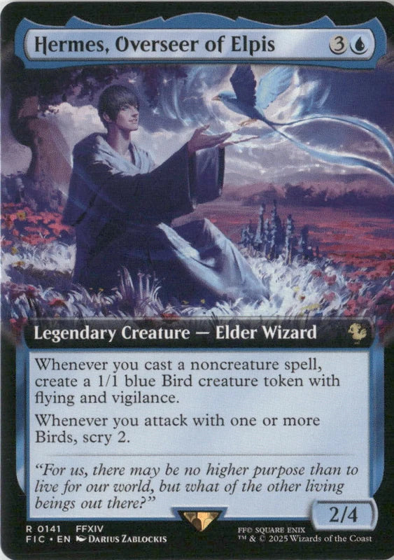 Scan Image | Hermes, Overseer of Elpis (Extended Art) - Commander: FINAL FANTASY | [3E91845E]