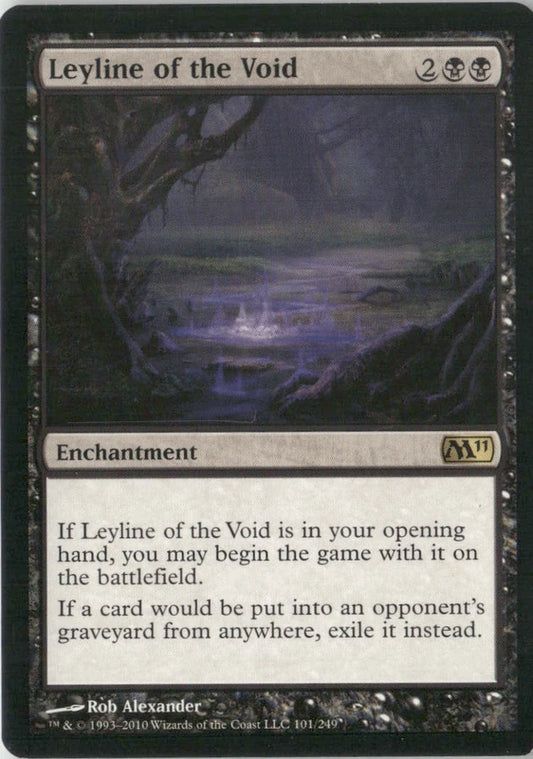 Scan Image | Leyline of the Void - Magic 2011 (M11) | [A1C7199E]