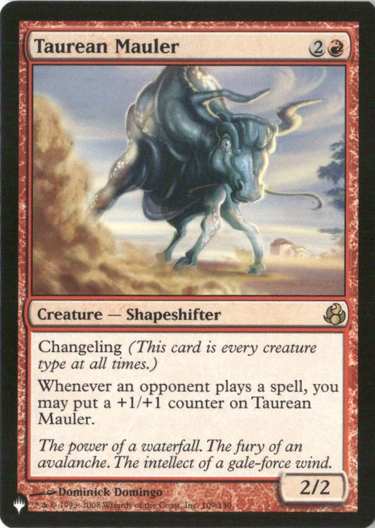 Taurean Mauler (MOR) - The List Reprints