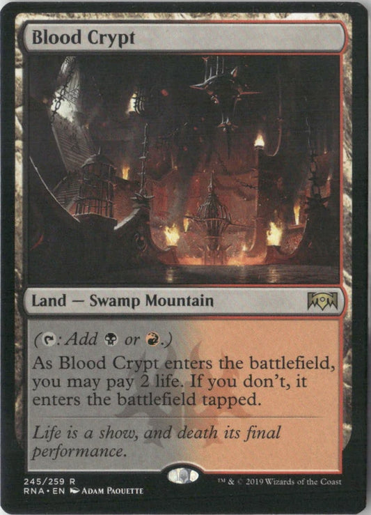 Scan Image | Blood Crypt - Ravnica Allegiance | [C9885503]