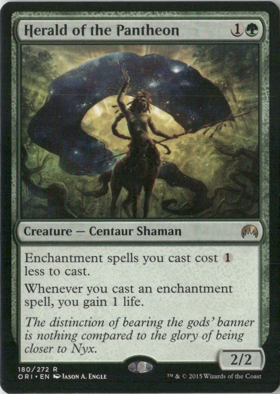 Scan Image | Herald of the Pantheon - Magic Origins | [313F1BD2]