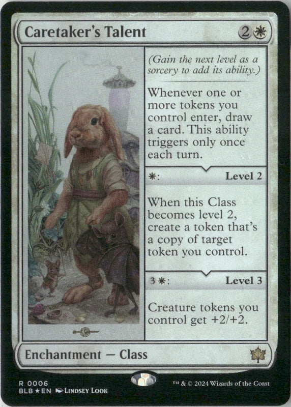 Scan Image | Caretaker's Talent - Bloomburrow | [209F60ED]
