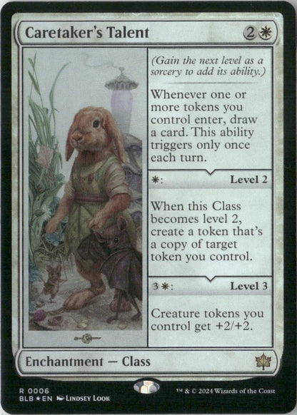Scan Image | Caretaker's Talent - Bloomburrow | [209F60ED]
