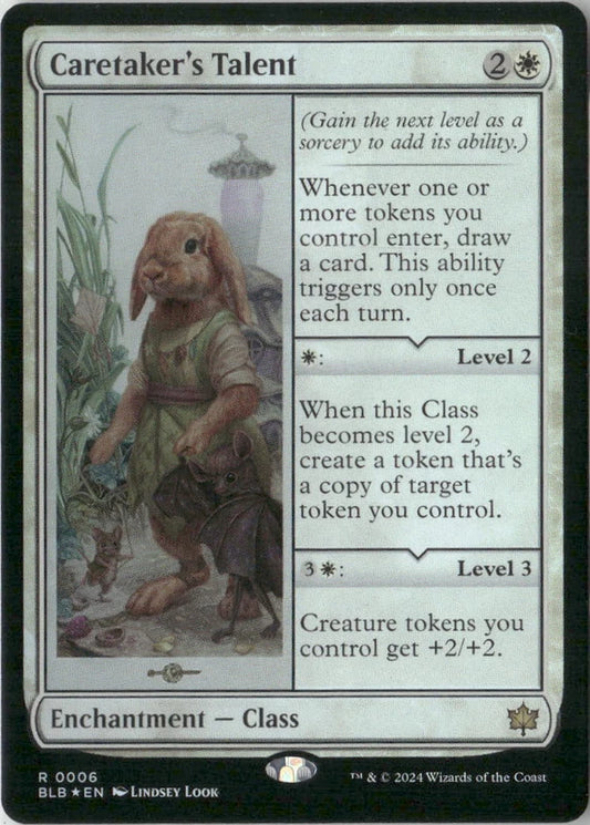 Scan Image | Caretaker's Talent - Bloomburrow | [209F60ED]