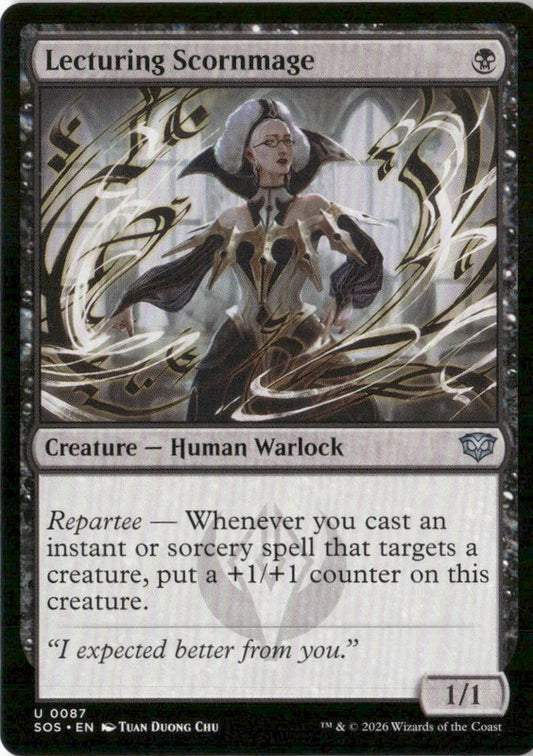 Lecturing Scornmage - Secrets of Strixhaven