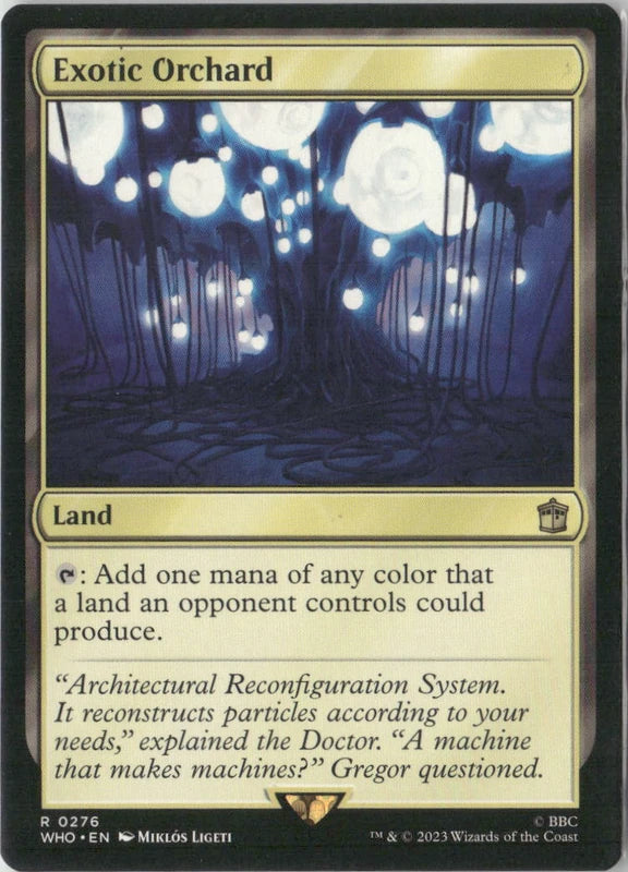 Scan Image | Exotic Orchard - Universes Beyond: Doctor Who | [C3D6592D]