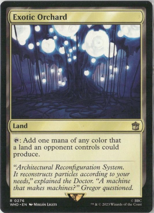 Scan Image | Exotic Orchard - Universes Beyond: Doctor Who | [C3D6592D]