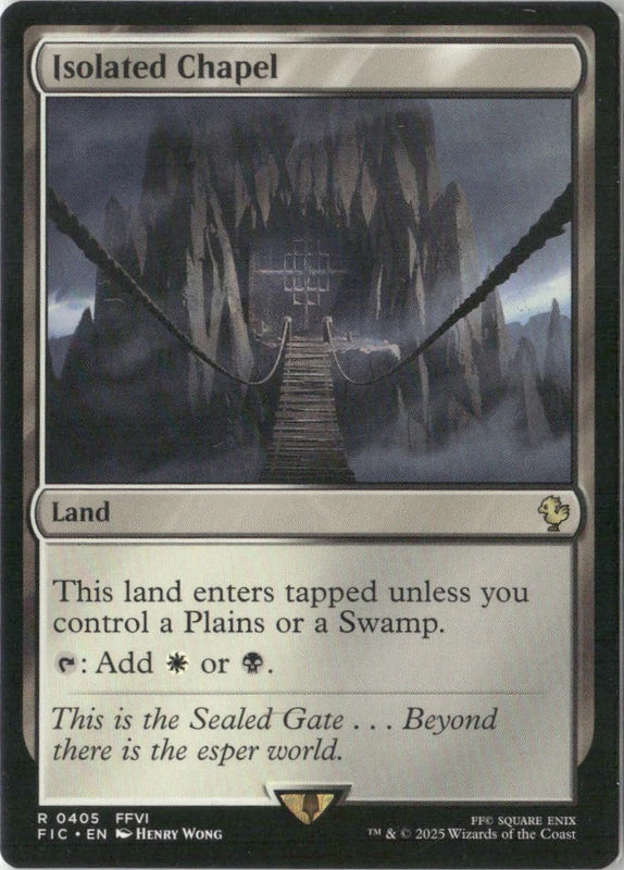 Isolated Chapel (Surge Foil) - Commander: FINAL FANTASY