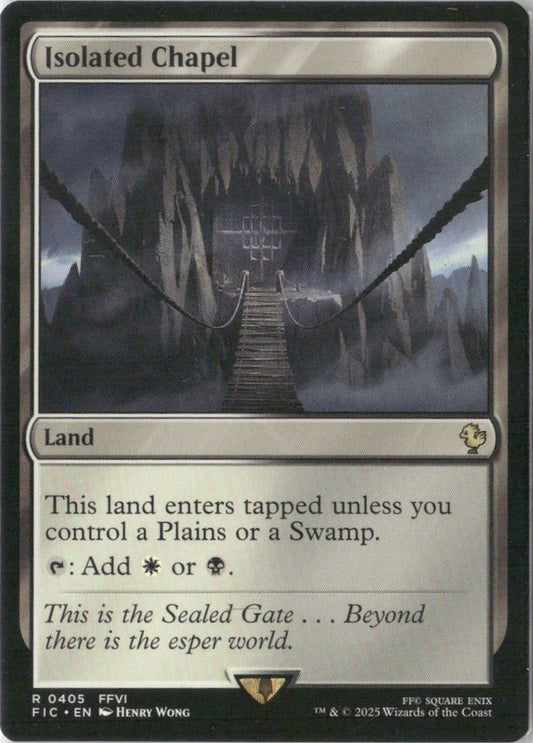 Isolated Chapel (Surge Foil) - Commander: FINAL FANTASY