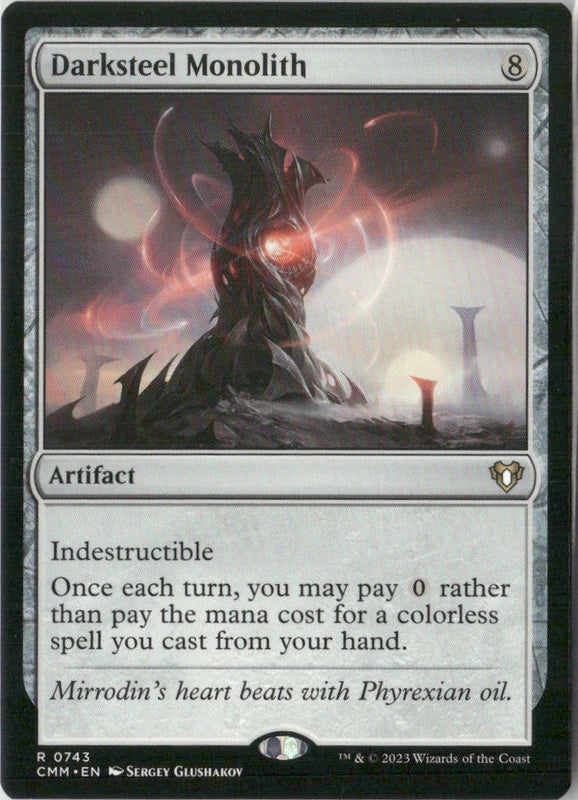 Scan Image | Darksteel Monolith - Commander Masters | [31B20C82]
