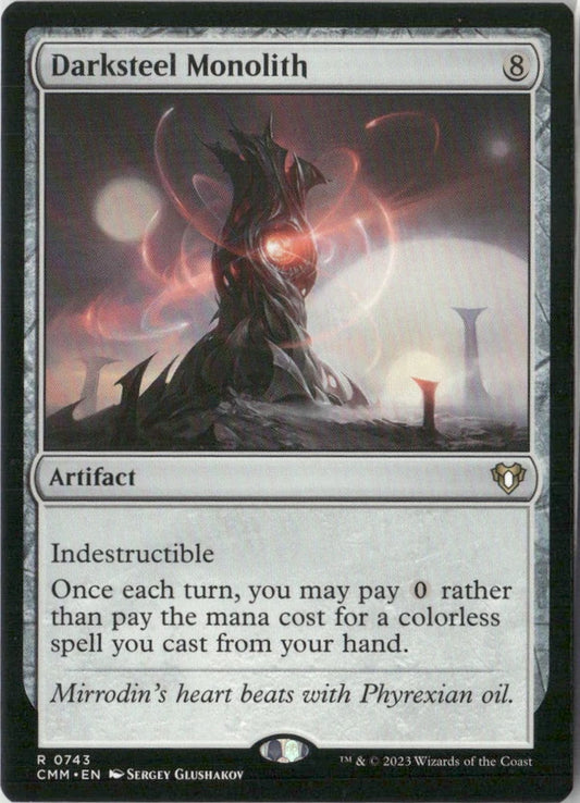 Scan Image | Darksteel Monolith - Commander Masters | [31B20C82]