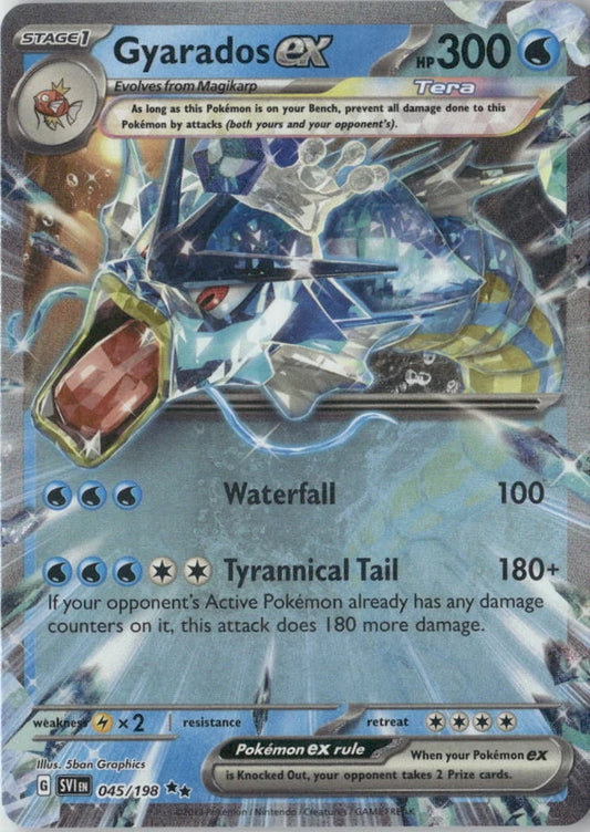 Gyarados ex - 045/198 - SV01: Scarlet & Violet Base Set