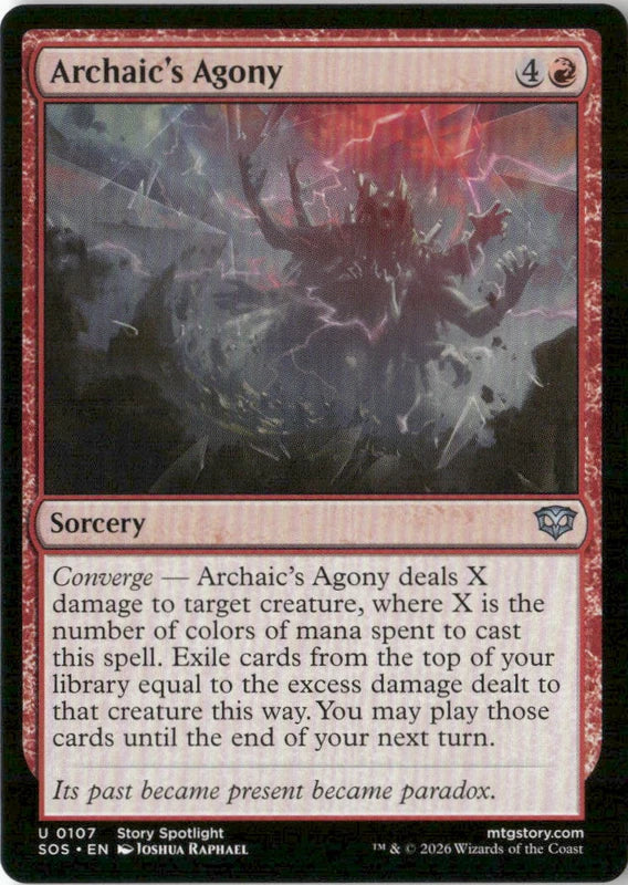 Archaic's Agony - Secrets of Strixhaven