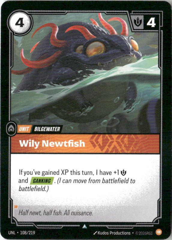 Wily Newtfish - Unleashed
