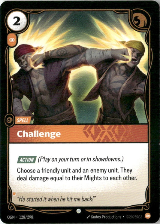 Challenge - Origins