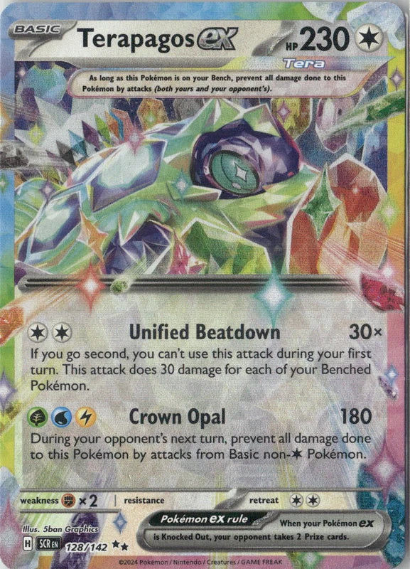 Terapagos ex - 128/142 - SV07: Stellar Crown