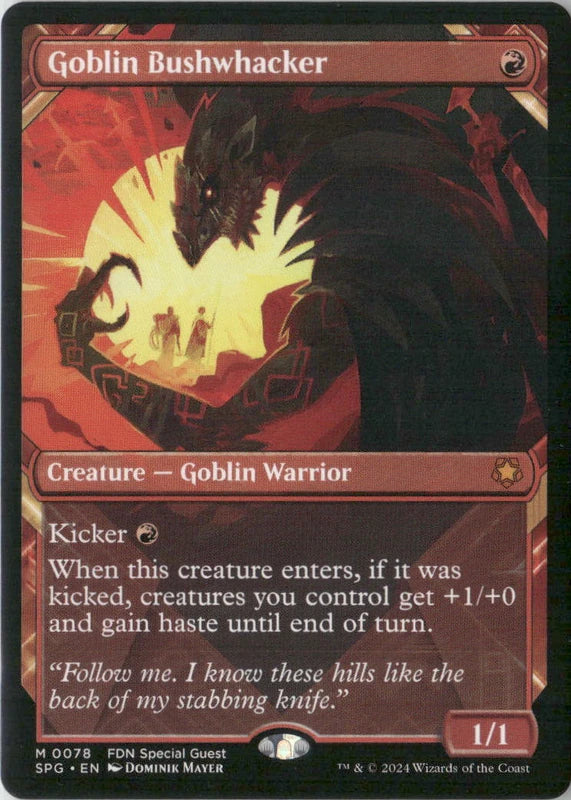 Scan Image | Goblin Bushwhacker (Showcase) - Special Guests | [308C0683]