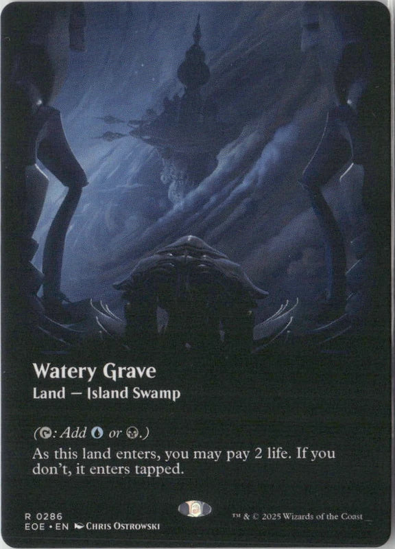 Scan Image | Watery Grave (Borderless) - Edge of Eternities | [D2A808EC]