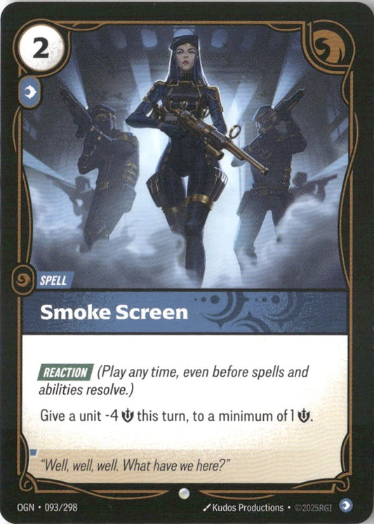 Smoke Screen - Origins