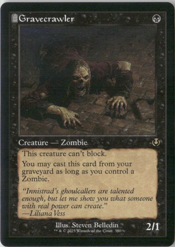 Scan Image | Gravecrawler (Retro Frame) - Innistrad Remastered | [00ADB925]