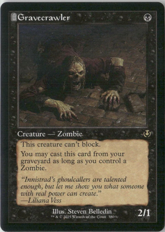 Scan Image | Gravecrawler (Retro Frame) - Innistrad Remastered | [00ADB925]