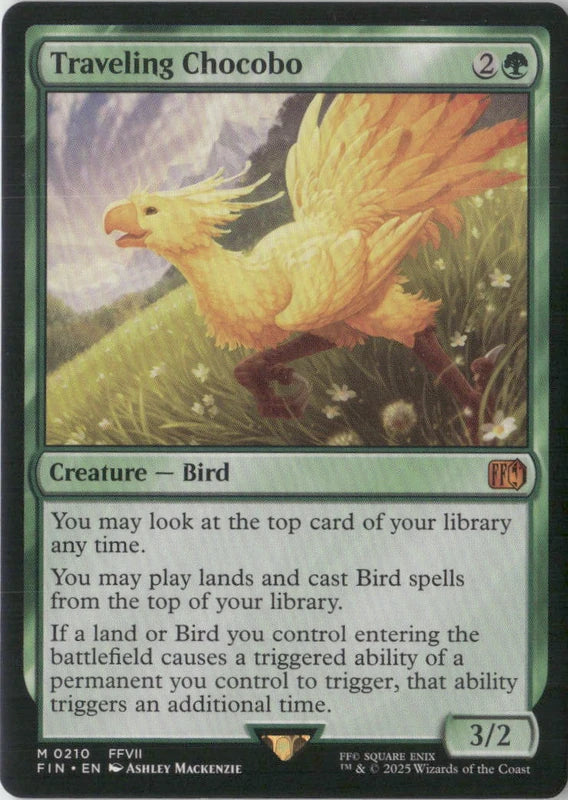 Scan Image | Traveling Chocobo - FINAL FANTASY | [F2A921A7]