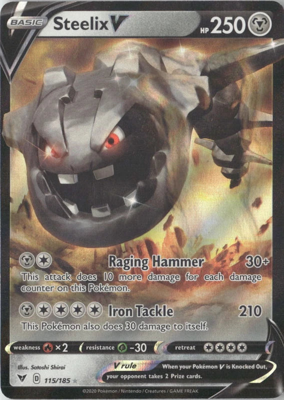Steelix V - SWSH04: Vivid Voltage