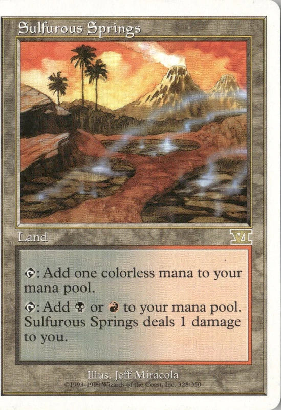 Scan Image | Sulfurous Springs - Classic Sixth Edition | [3C03CC15]