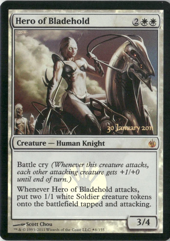 Scan Image | Hero of Bladehold - Prerelease Cards | [4B683D08]