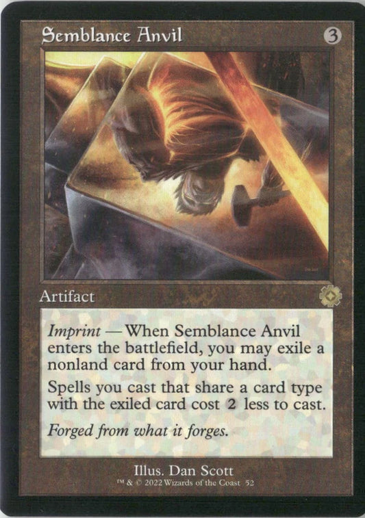 Scan Image | Semblance Anvil - The Brothers' War: Retro Frame Artifacts | [BED314ED]
