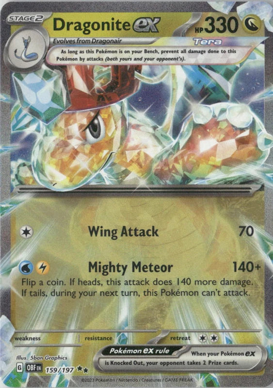 Dragonite ex - SV03: Obsidian Flames