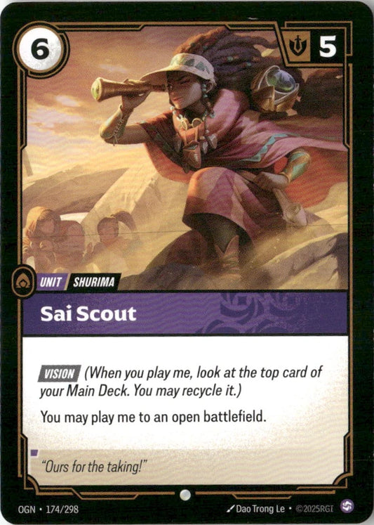 Sai Scout - Origins