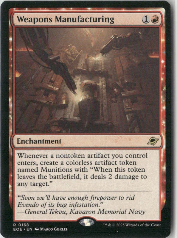 Scan Image | Weapons Manufacturing - Edge of Eternities | [F1EE7497]